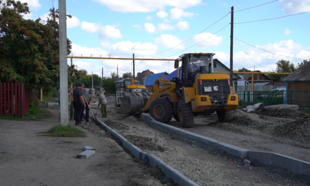 Идет ремонт дорог по улицам Качинского и Фабричная